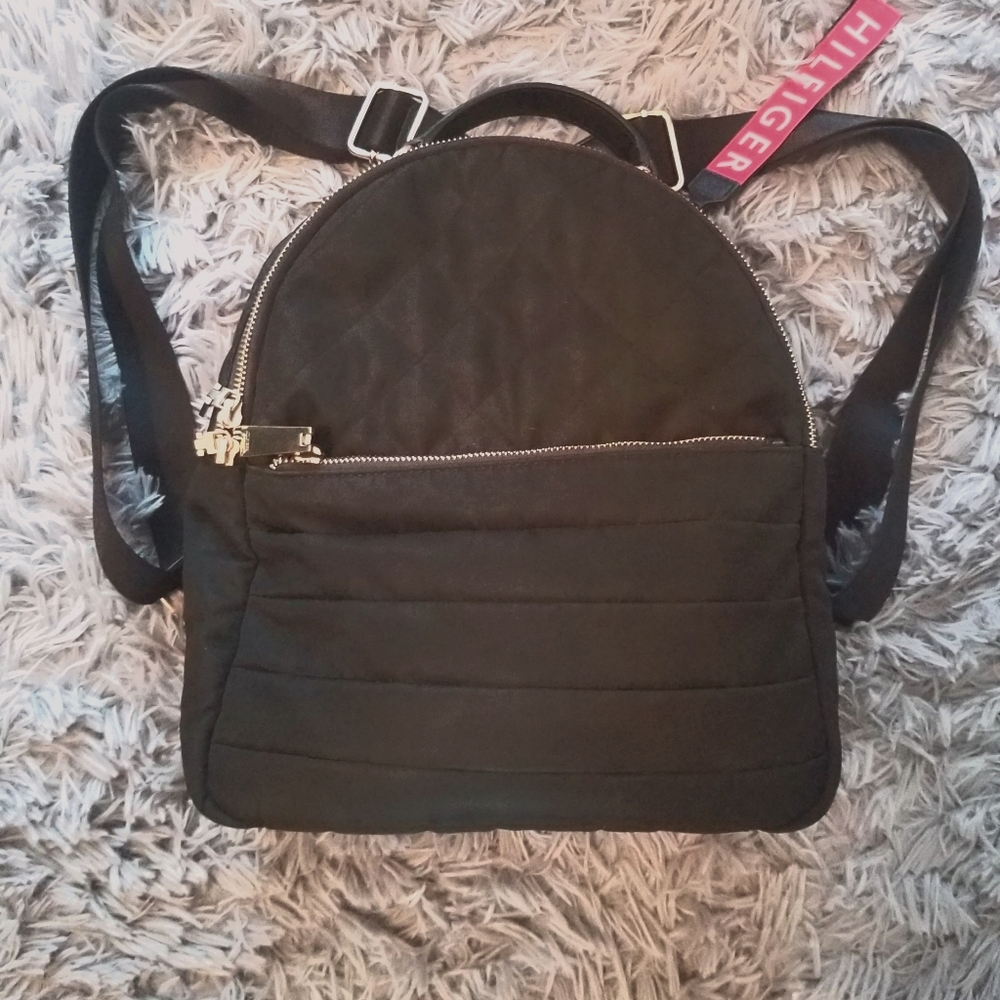 Black Tommy Hilfiger Backpack